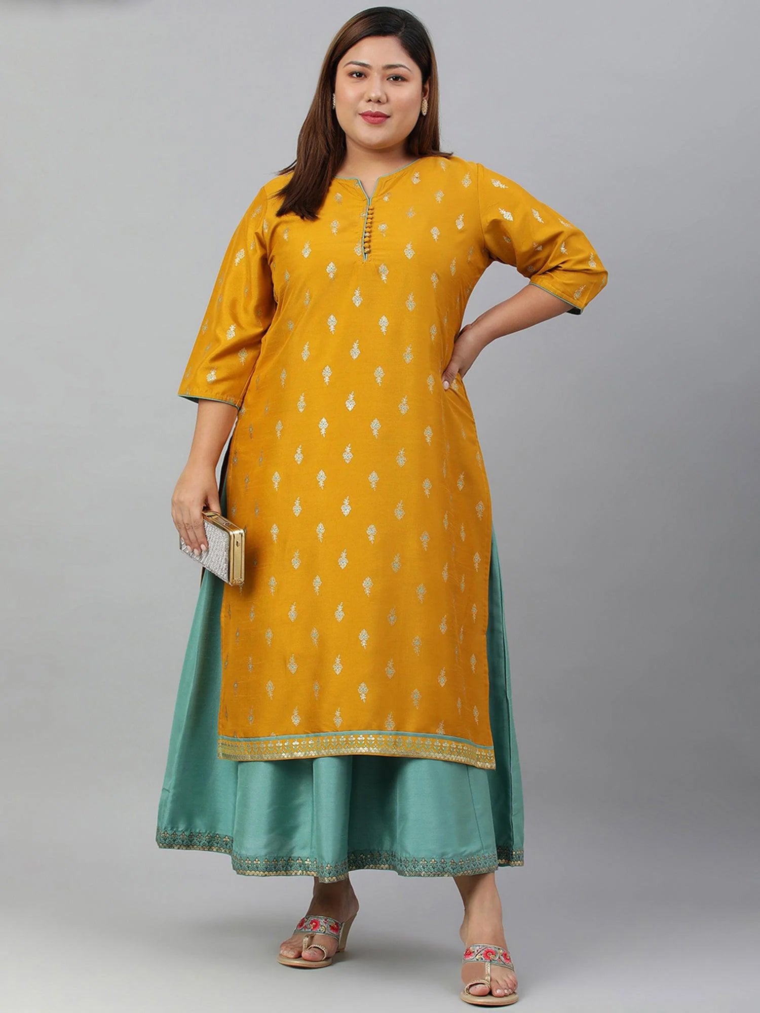 Silk sales anarkali tops